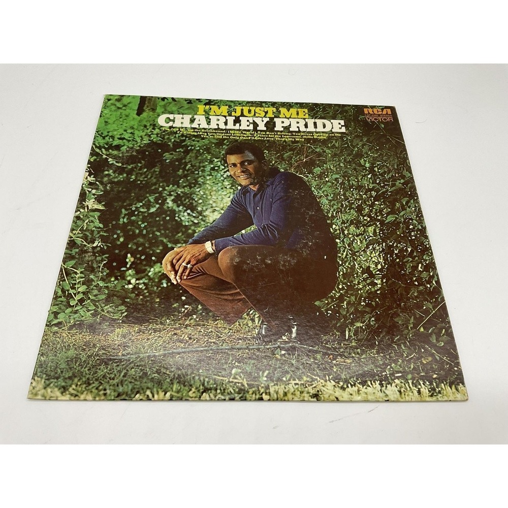 Charley‎ Pride Vinyl Record I'm Just Me 1971 RCA Victor Dynaflex Country LP